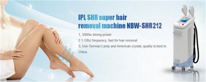 痛みのない SHR IPL の毛の取り外し機械 NUBWAY
